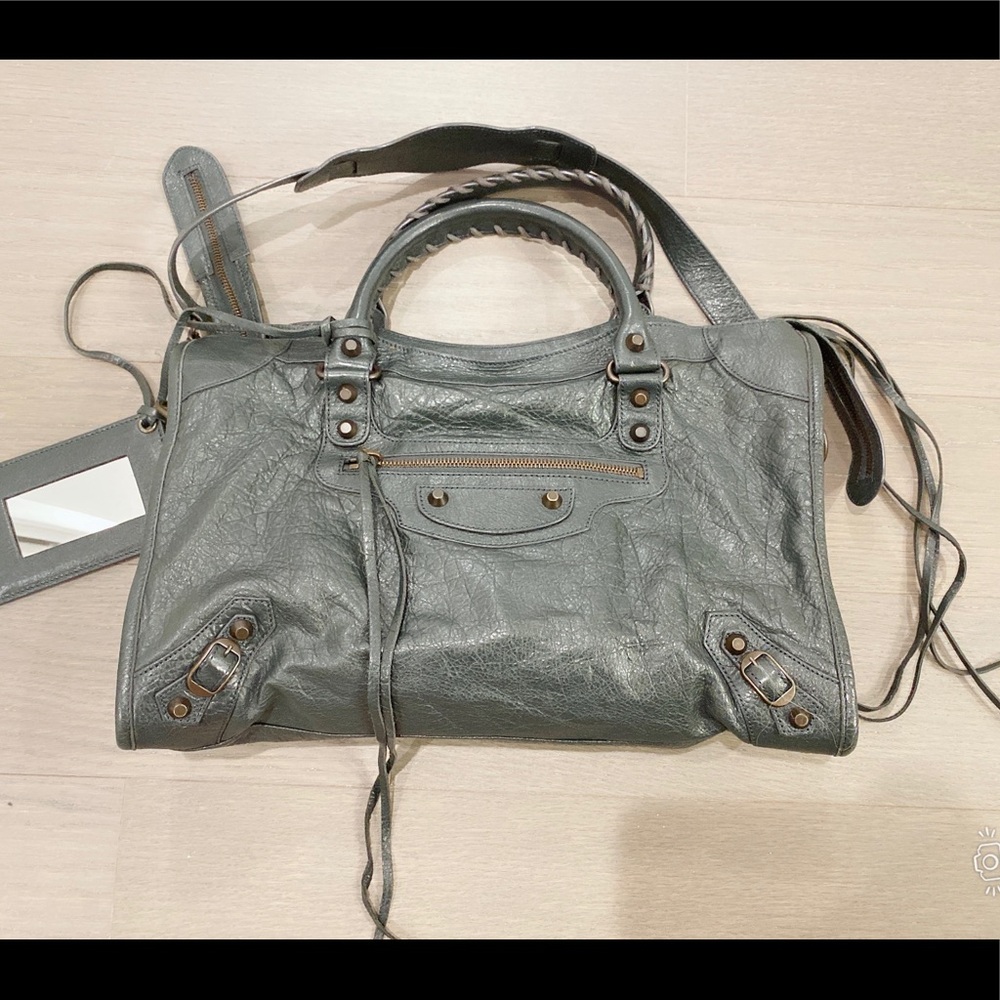 Balenciaga Motorcross Classic City Bag